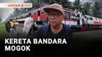 Kereta Bandara tujuan Yogyakarta Internasional Airport mendadak berhenti di Kulon Progo pada Rabu siang. Kejadian ini membuat sejumlah penumpang panik.