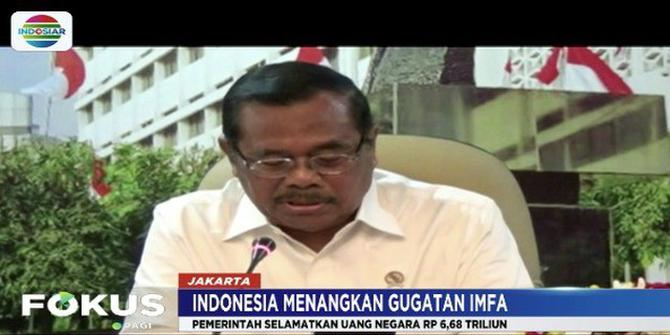 Indonesia Menangkan Gugatan IMFA, Uang Negara Selamat