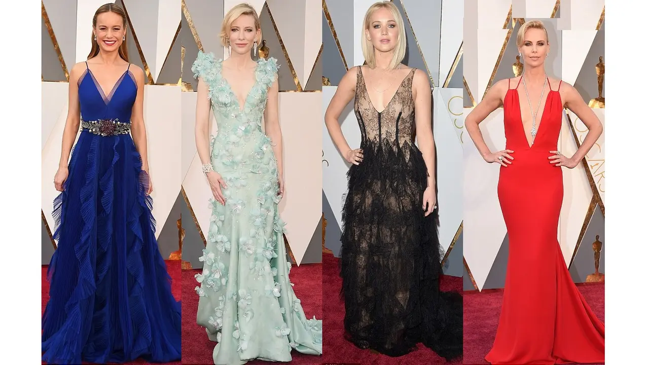 Gaun Seksi di Red Carpet Oscars 2016