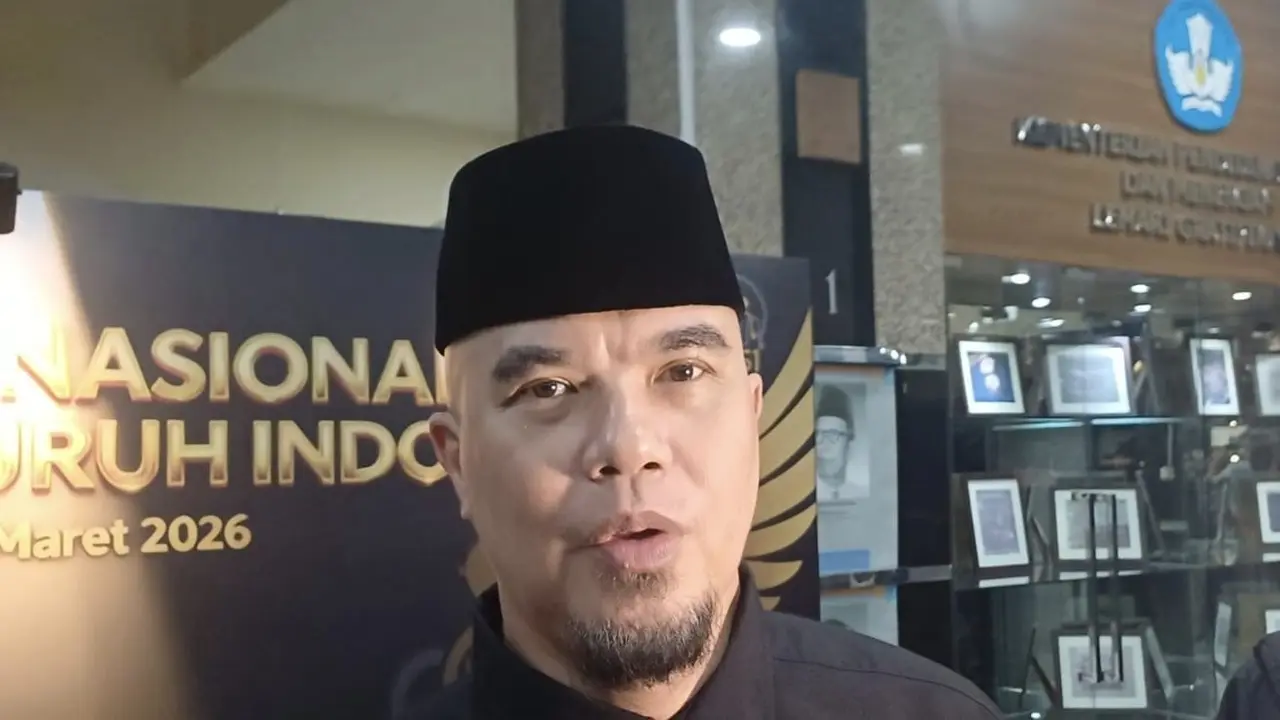Ahmad Dhani. (M Altaf Jauhar/ Liputan6.com)