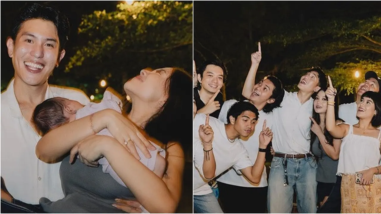 6 Potret Kejutan Ultah Julian Jacob dari Mirriam Eka, Gendong Istri dan Anak