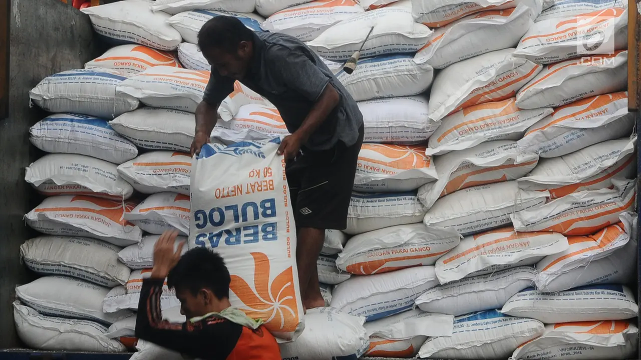 Jelang Natal dan Tahun Baru, Stok Beras Aman
