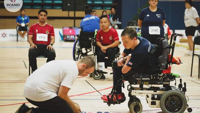 FOTO Timnas Boccia Indonesia