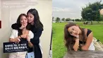 Huh Yunjin, member girlgrup Le Sserafim mendapat ucapan selamat ulang tahun dari sang adik. Yejin juga mengunggah foto kebersamaannya dengan sang kakak yang berprofesi sebagai idol K-Pop itu. Parasnya pun tak lepas dari perhatian netizen Indonesia, karena awalnya dikira Dewi Perssik. (Liputan6.com/IG/@rachel.huh)