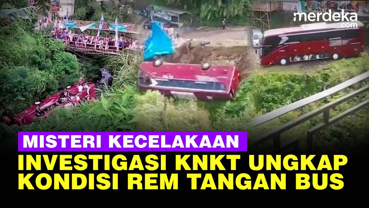 VIDEO: Investigasi KNKT Patahkan Rumor Anak Mainkan Rem saat Kecelakaan Bus di Guci