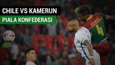 Chile menang 2-0 atas Kamerun dalam lanjutan Piala Konfederasi Grup B.