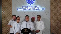 Menteri Ketenagakerjaan (Menaker) Yassierli menjelaskan, Bantuan Subsidi Upah (BSU) 2025 sudah cair kepada sekitar 2,45 juta penerima per Selasa, 24 Juni 2025. (Maulandy/CEKLANGSUNG)