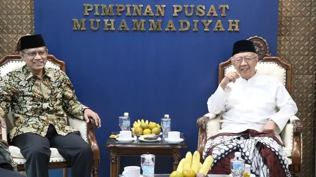 Gus Sholah dan Haedar Nashir. (Foto: Liputan6.com/Dok. PP Muhammadiyah-Switzy Sabandar)