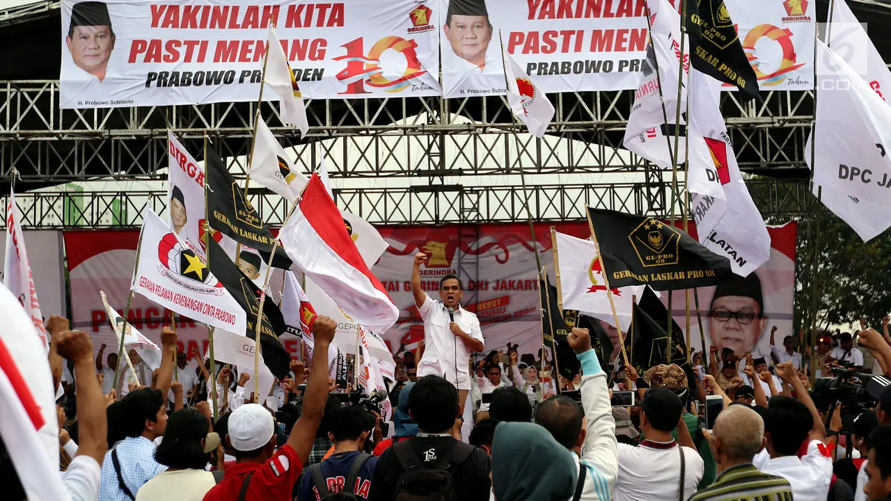 Ribuan Kader Gerindra Deklarasi Dukung Prabowo Capres 2019