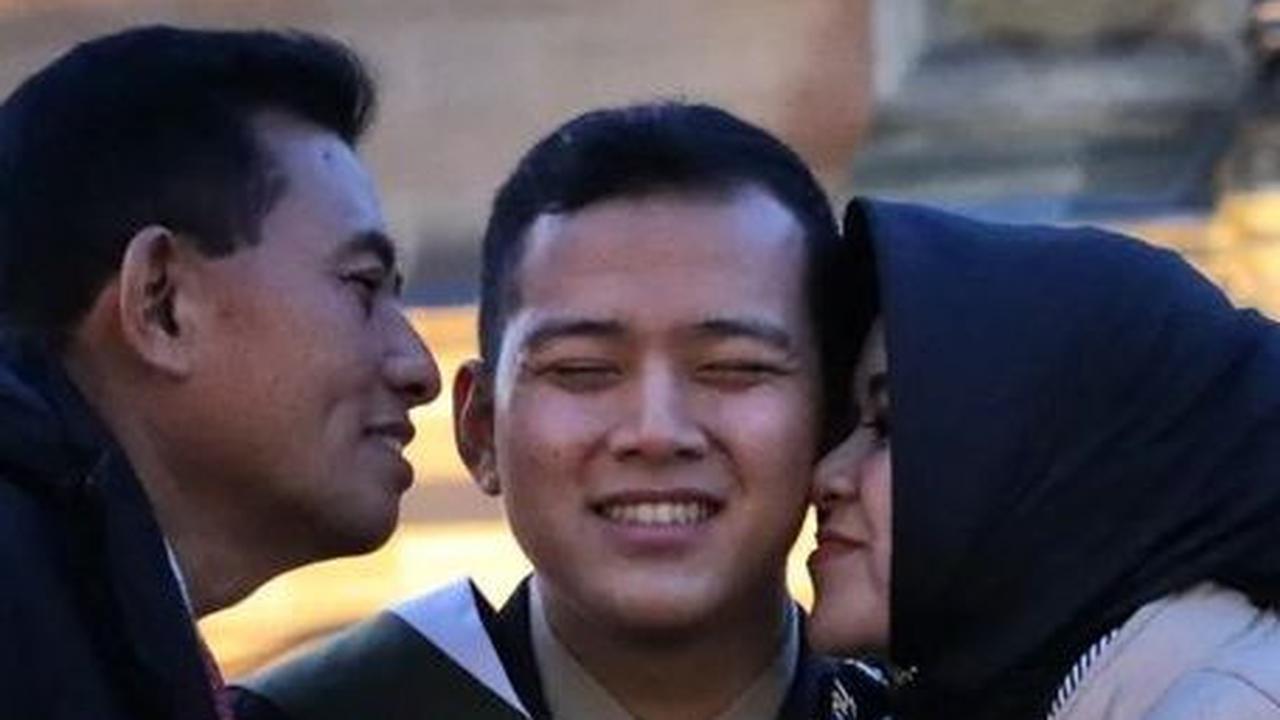 Bukan sembarangan, Hafiz merupakan putra dari eks Kasau Yuyu Sutisna. <br>