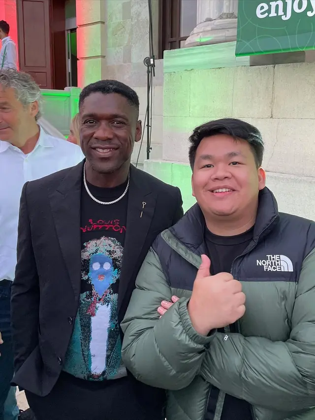 Clarence Seedorf dan Teuku Ryzki alias Kiki eks Coboy Junior (Foto: instagram teukuryz)