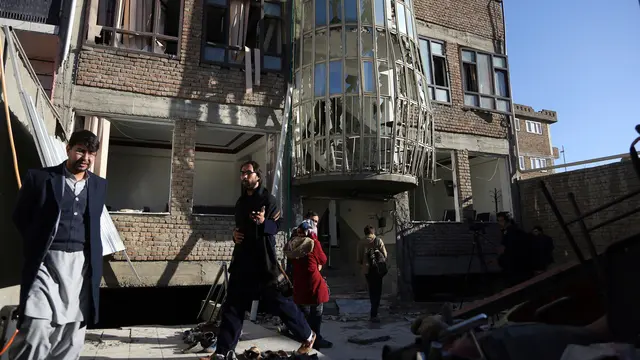 Puluhan Orang Tewas Akibat Bom Bunuh Diri di Kantor Berita Afghanistan