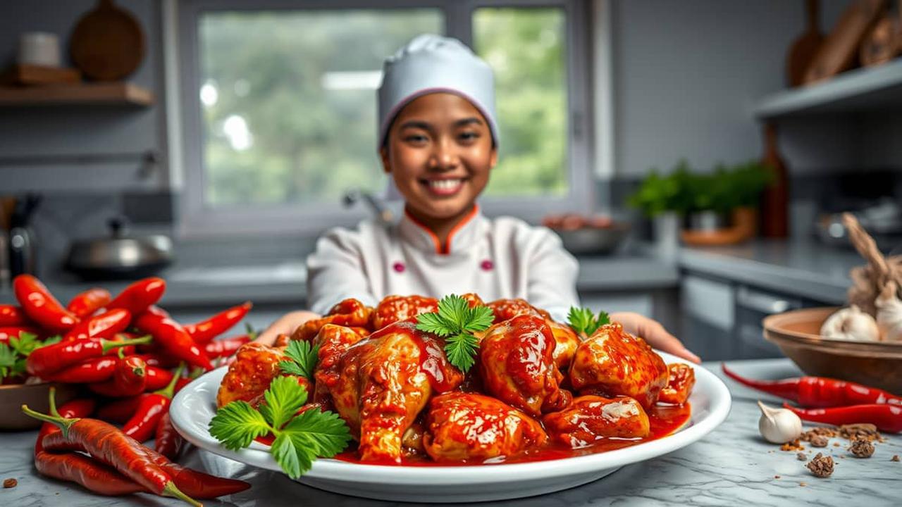 resep ayam bumbu merah