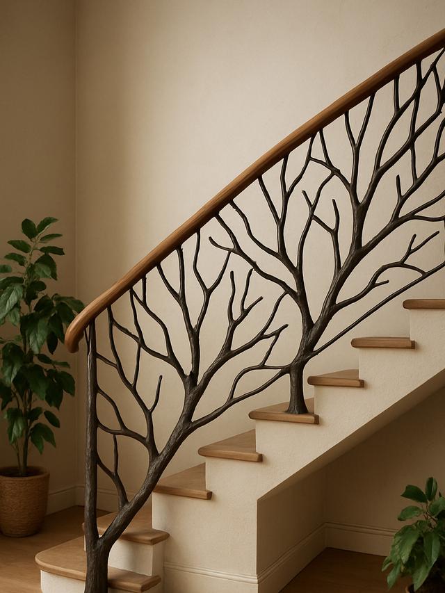 5 Model Railing Tangga Besi Hollow yang Populer dan Modern