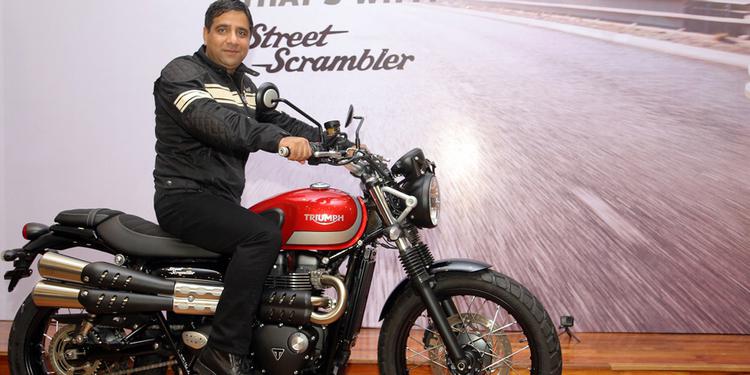 Triumph Street Scrambler Meluncur dengan Harga Rp 168 Jutaan