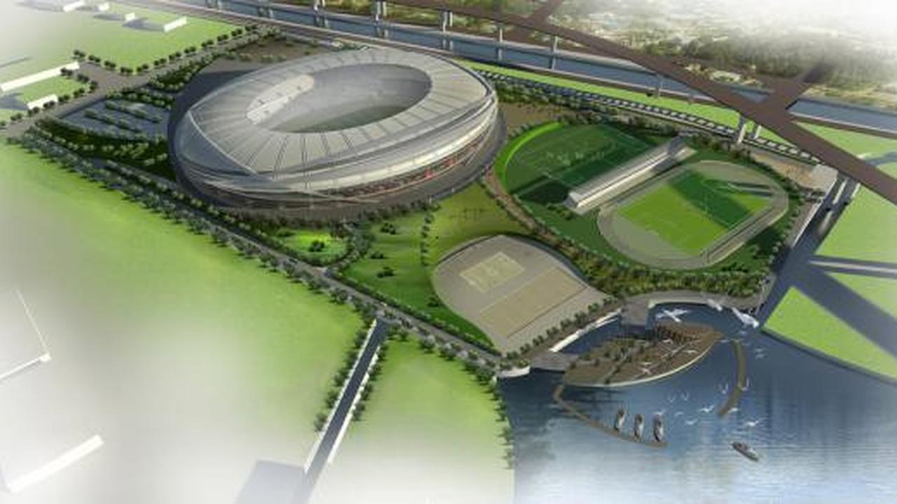 Penampakan stadion Rp 1 Triliun yang akan dibangun Jokowi