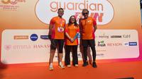 Ajang Guardian Run 2025 digelar di Plaza Parkir Timur Gelora Bung Karno (GBK), Jakarta diikuti peserta offline maupun virtual run. (Liputan6.com/Devira Prastiwi)
