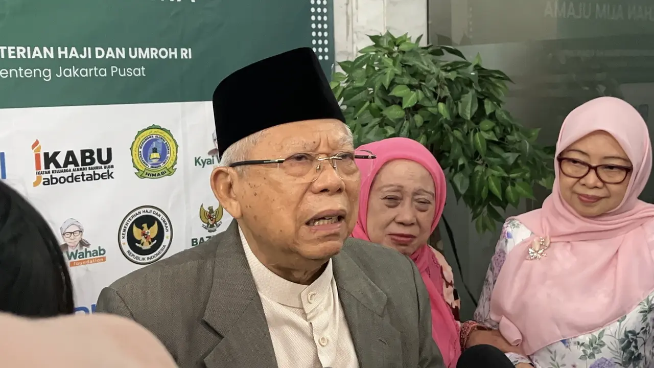 Wakil Presiden (Wapres) ke-13 RI KH Ma'ruf Amin.