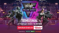 Link Live Streaming CODM Major Series Season 6 Semifinal Minggu, 27 Februari 2022 di Vidio