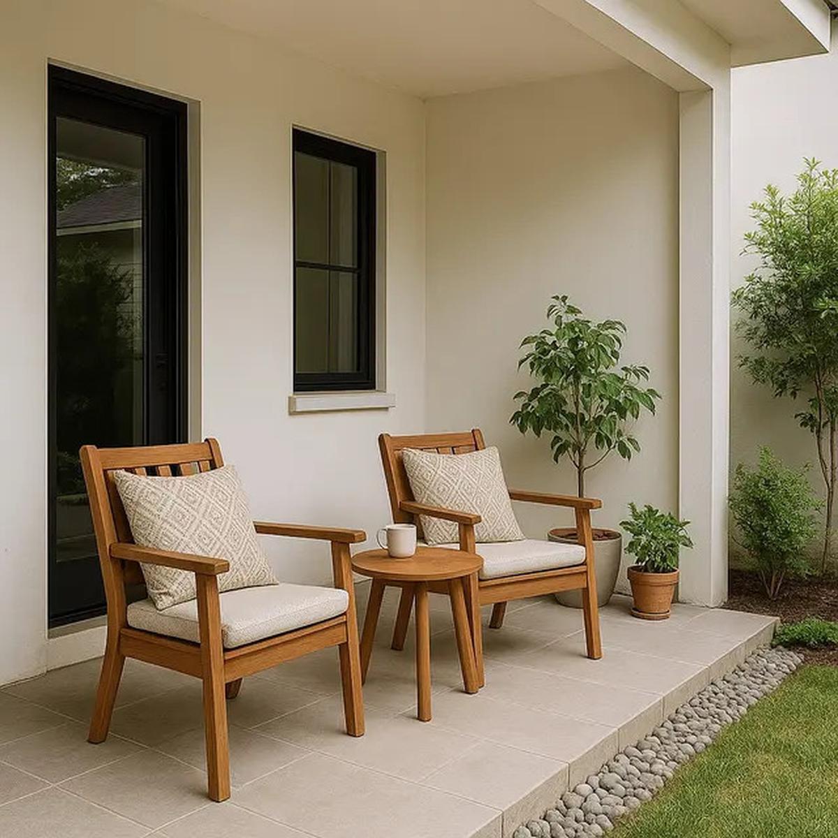 8 Model Teras Rumah Minimalis untuk Tempat Ngopi dan Bersantai, Dijamin Estetik