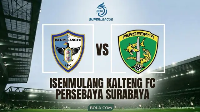 Ilustrasi Isenmulang FC Vs Persebaya Surabaya