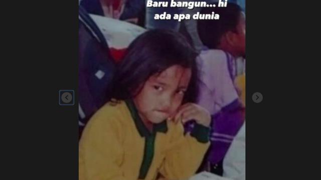 Fuji unggah foto jaman sekolah