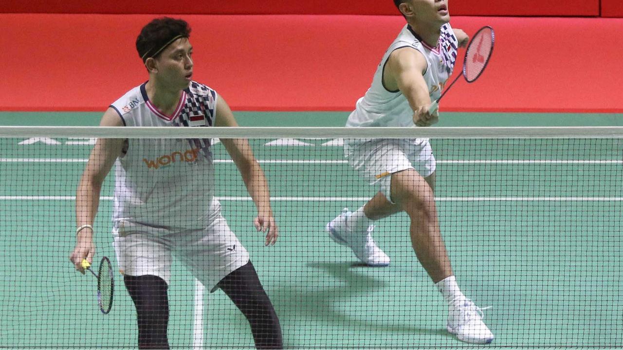 Ganda putra Indonesia, Fajar Alfian/ Muhammad Rian Ardiant kalah