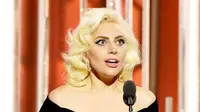 Untuk pertama kalinya Lady Gaga sabet Golden Globes 2016. Foto: US Magazine