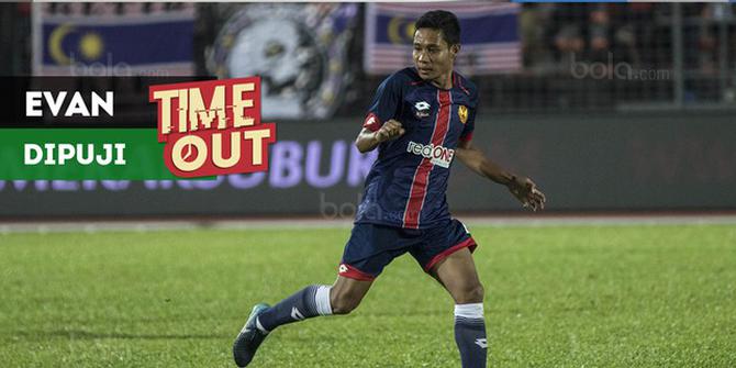 VIDEO: Evan Dimas Dapat Pujian setelah Laga Debut di Liga Malaysia