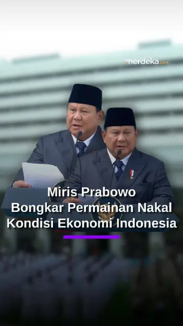 Prabowo Jujur Bongkar Kondisi Ekonomi RI: Dinikmati di Luar Negeri, Rakyat Cuma Nonton!