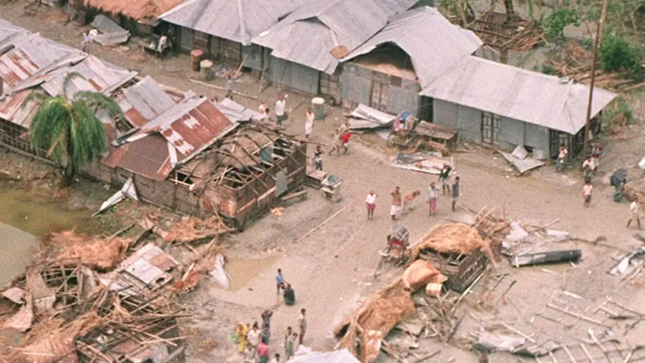 29-4-1991: Siklon Mematikan Hantam Bangladesh, 135 Ribu Tewas