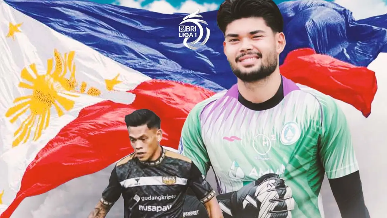 BRI Liga 1 - Pemain Timnas Filipina dari BRI Liga 1: Anthony Pinthus, OJ Porteria