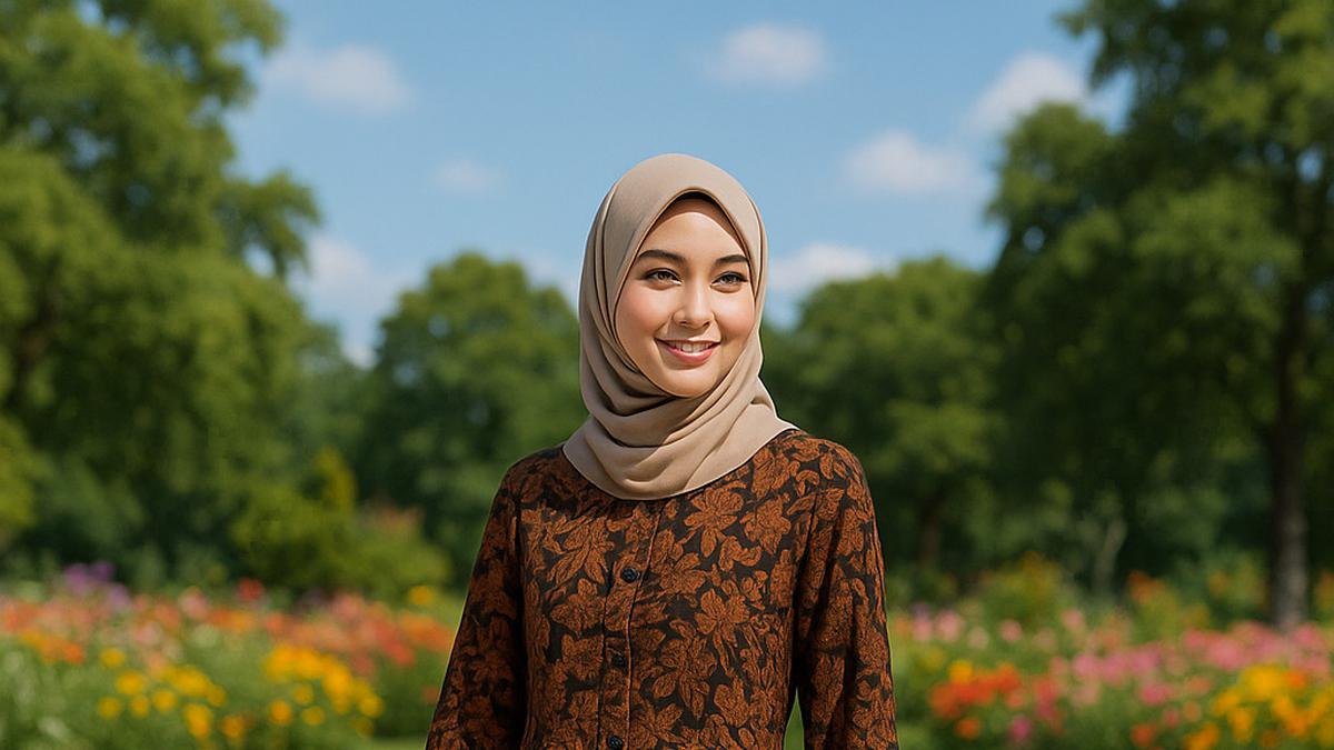 7 Model Gamis Batik Kancing Depan Terbaru, Nyaman dan Praktis