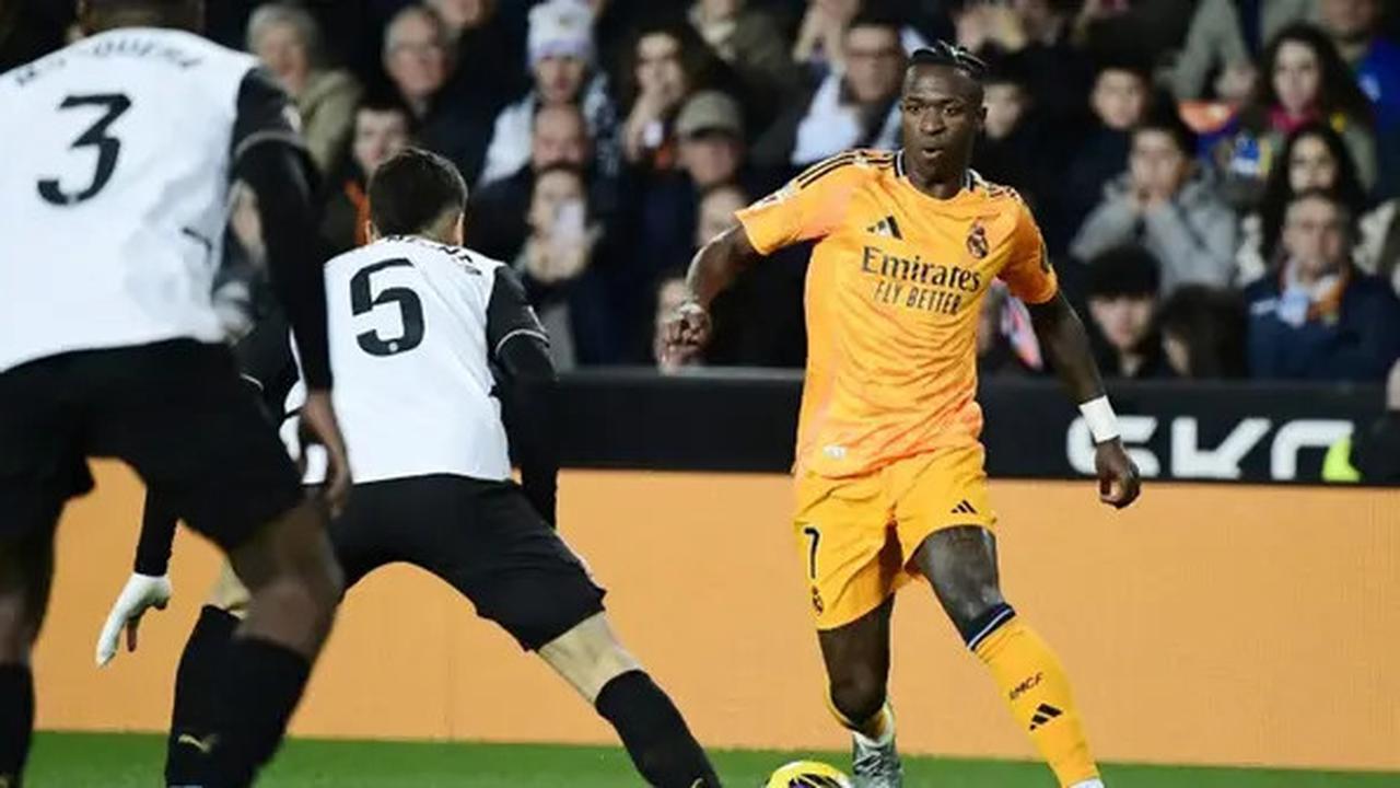 Ternyata ini Penyebab Vinicius Berperilaku Buruk dan Mendapat Kartu Merah saat Bertandang ke Markas Valencia