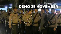 50 kompi brimob dari luar darerah diperbantukan untuk menjaga dan mengamankan obyek vital jalang demo 25 november dan 2 desember 2016.