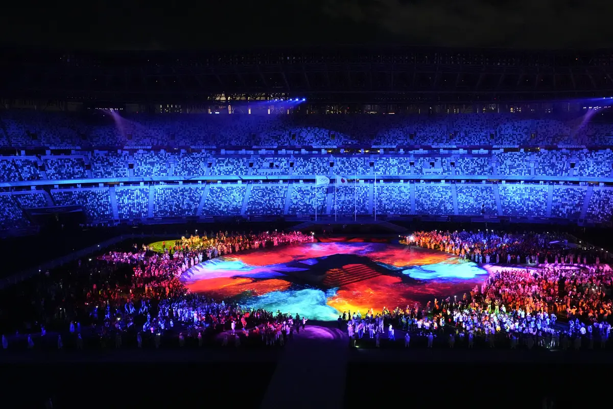 FOTO: Kemeriahan Upacara Penutupan Olimpiade Tokyo 2020