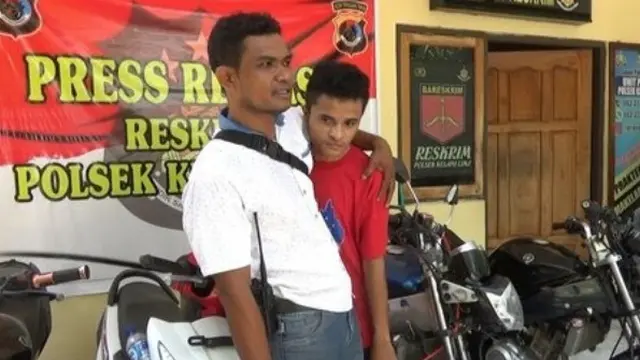Mahasiswa curi motor