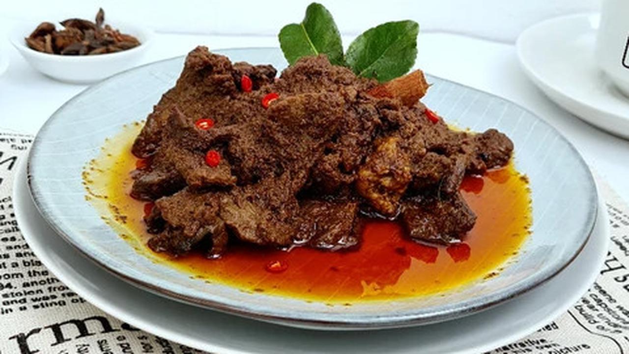 Ilustrasi Rendang Daging