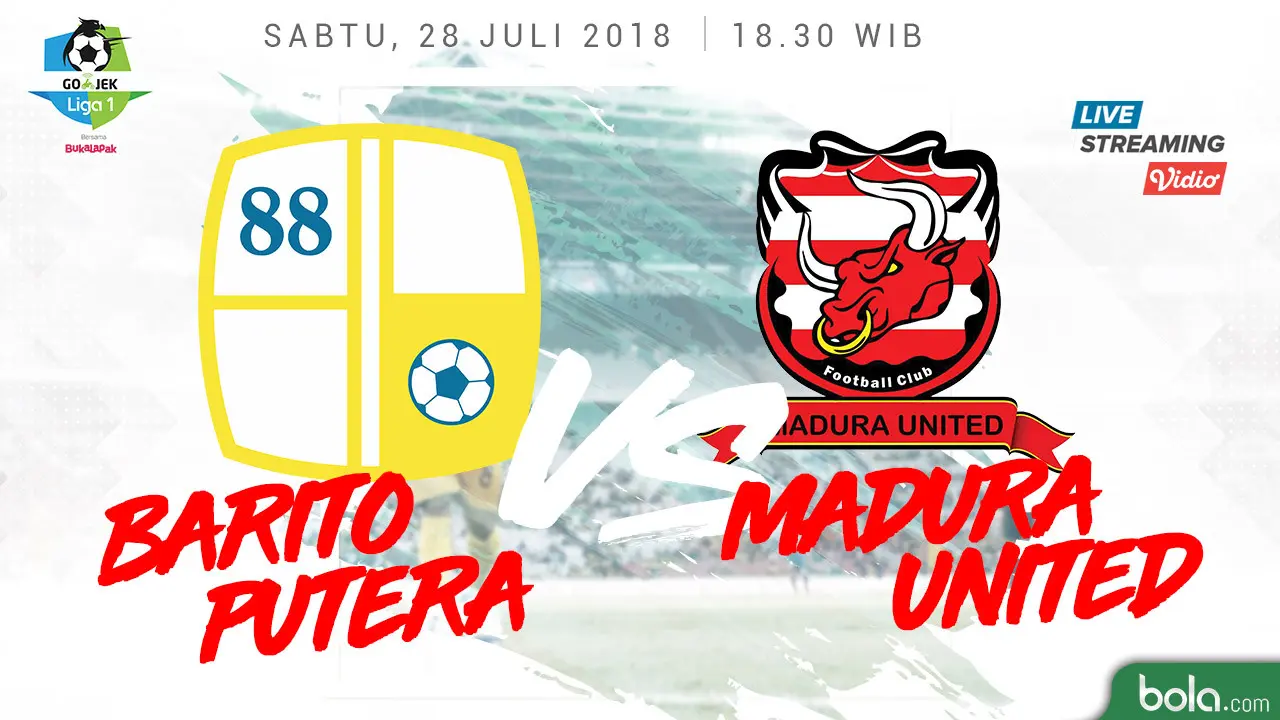 Barito Putera Vs Madura United