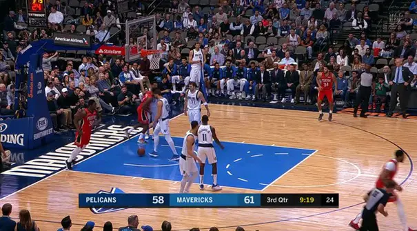Dirk Nowitzki mengoper Wilt Luka Doncic mencatatkan triple-double tetapi Mavericks jatuh pada perpanjangan waktu untuk Pelicans dipimpin oleh triple-double Elfrid Payton.