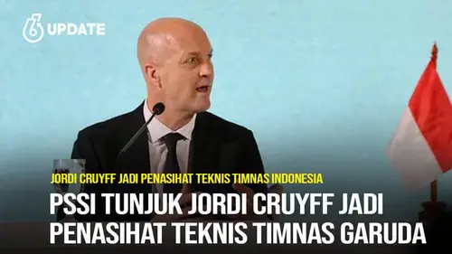 PSSI Tunjuk Jordi Cruyff Jadi Penasihat Teknis Timnas Garuda