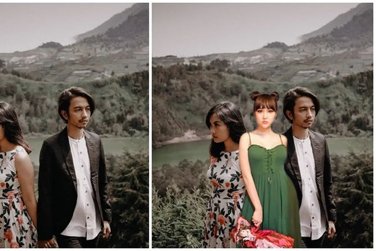 Editan Foto Fiersa Besari Saat Preweding Ini Bikin Susah Nahan Ketawa