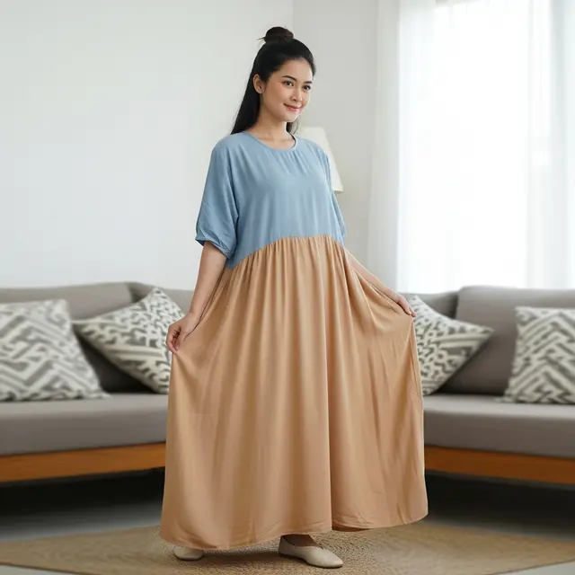 Model Daster Gamis (Image by Gemini AI)