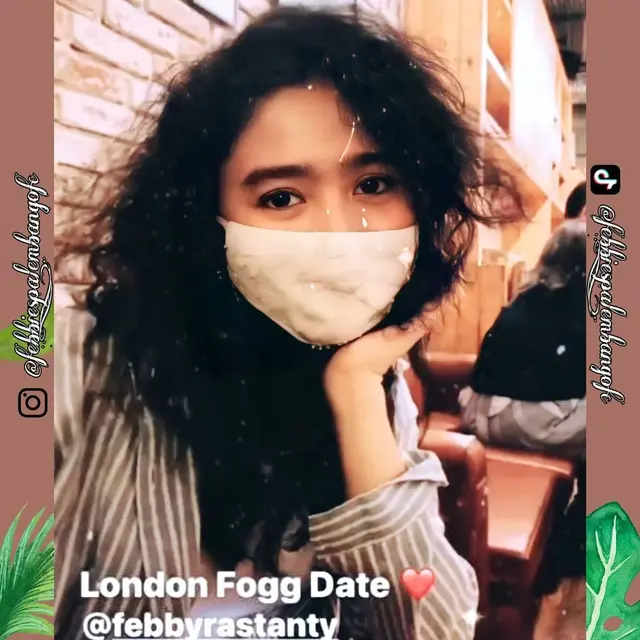 6 Potret Febby Rastanty dengan Gaya Rambut Keriting Ala Tahun 80-an