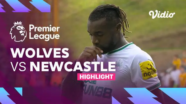 VIDEO Liga Inggris: Wolves Ditahan Imbang Newcastle, 2 Gol Spektakuler Tercipta