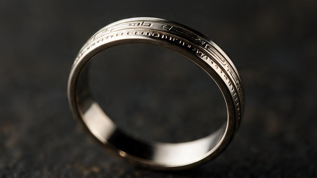 Ilustrasi Cincin Nikah Pria