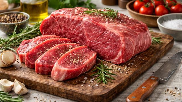 3. Keringkan Permukaan Daging Seperlunya