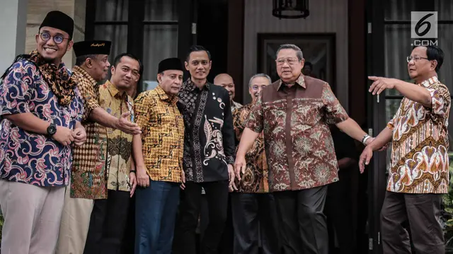 Prabowo Temui SBY Bahas Strategi Kampanye Pilpres 2019