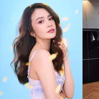 Potret dapur Michelle Ziudith yang unik dengan pintu rahasia (Sumber: arsitag.com)