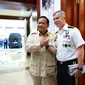 Menhan RI Prabowo Subianto dan&nbsp;Komandan Komando Operasi Khusus (Koopsus) Amerika Serikat Jenderal Bryan P. Fenton di Kemhan RI, Jakarta, pada Kamis (22/8/2024). (Dok. Kemhan RI)&nbsp;